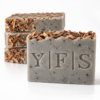 Rustic Wood-Topped Clay Soap Bars